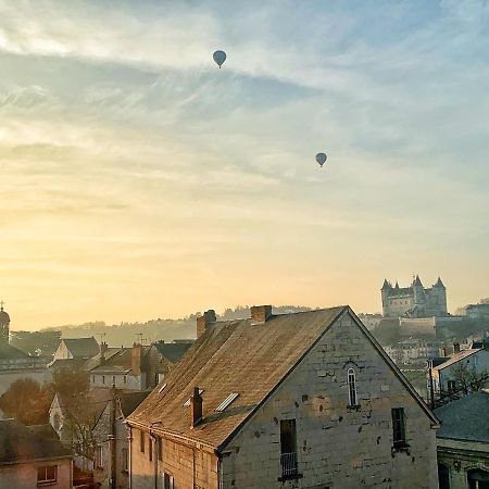 La Terrasse Saumuroise - Vue Chateau & Loire Экстерьер фото