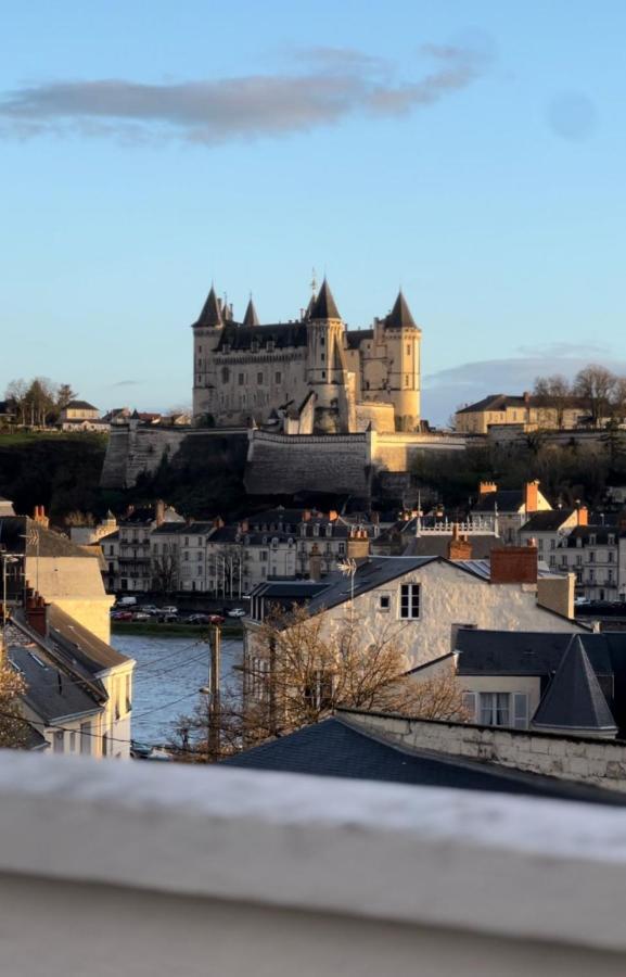 La Terrasse Saumuroise - Vue Chateau & Loire Экстерьер фото